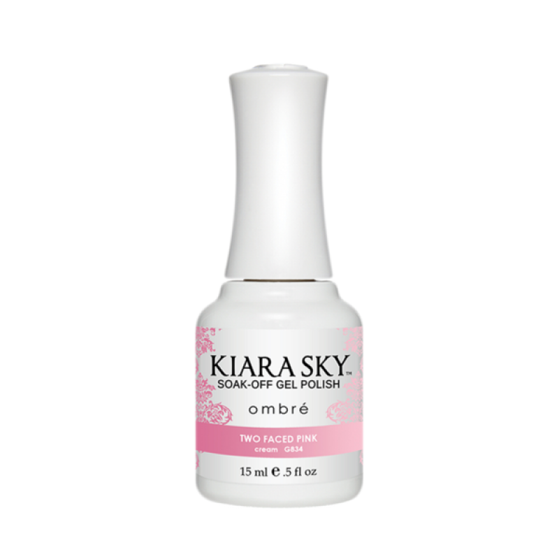 KIARA SKY – GEL POLISH (OMBRE) - G834 TWO FACED PINK